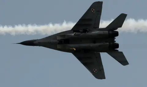 Полша ще прехвърли на Украйна по-малко от 10 изтребителя МиГ-29