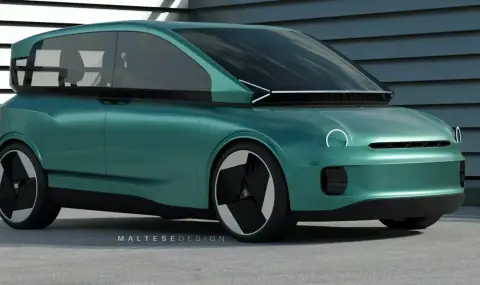 Дизайнер показа как би изглеждал Fiat Multipla през 2024-та - 1