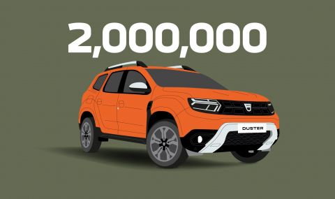 Dacia се похвали с 2 милиона продадени Duster-а - 1