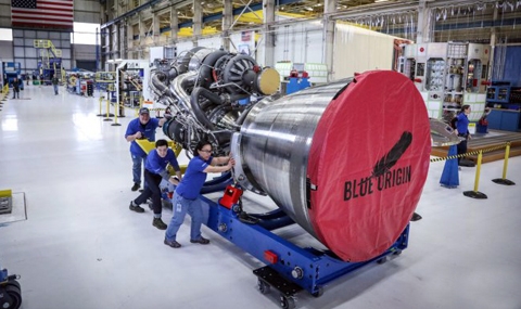 Новият космически двигател на Blue Origin - 1