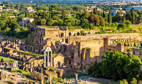 След 50 г. реставрация отново отвориха за посещения древен дворец от Римската империя - 1