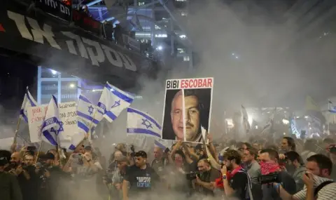 Най-малко 6 са арестувани при поредния протест в Тел Авив
