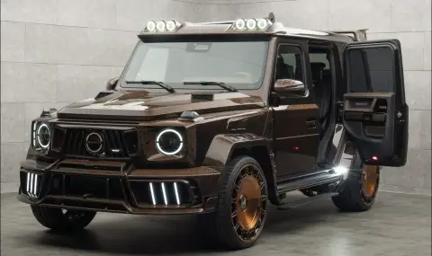 Специална G-Class от Mansory е направена в една единствена бройка и някои фенове се радват за това - 1