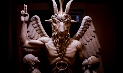 Откриха статуя на Сатаната в Детройт - 1