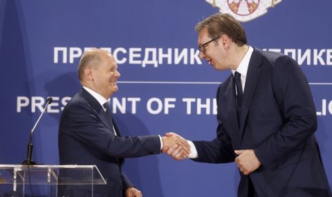 Шолц поиска от Сърбия да се присъедини към санкциите на ЕС срещу Русия - 1