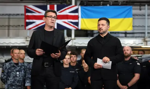 "Володимир, можеш да разчиташ на Обединеното кралство колкото дълго е необходимо": британската подкрепа за Киев остава непоколебима - 1