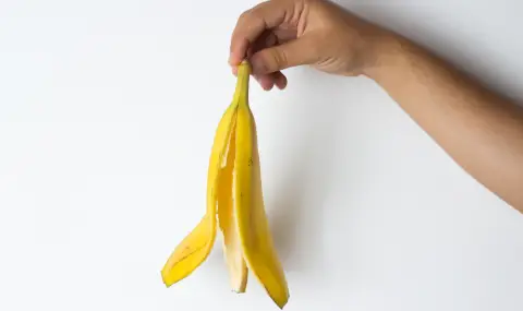 Как да използвате бананови кори в домакинството - 1