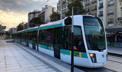 Сблъсък между трамваи в Париж - 1