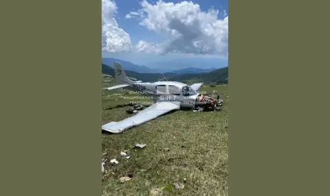 Проблем с двигателя наложил аварийното кацане на самолета в Пирин - 1