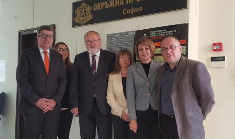 Германски прокурори посетиха колегите си от София - 1