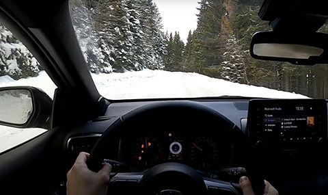 Toyota Yaris GR показа защо е толкова харесвана на сняг (ВИДЕО) - 1
