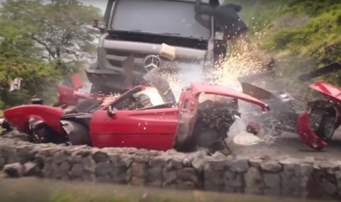 Осъзнато унищожение на две Ferrari-та - 1