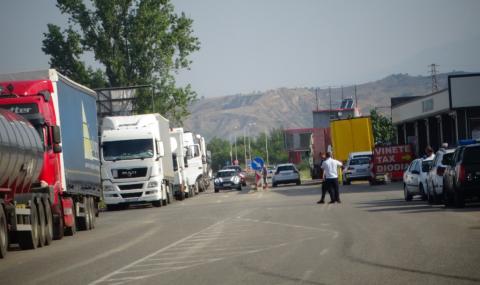 И превозвачите протестират – блокираха ГКПП "Кулата" - 1