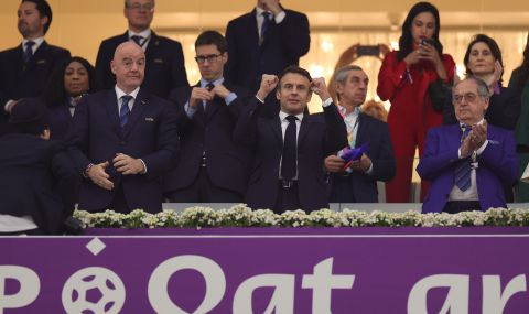 Макрон защити решението си да замине за Катар за мача  - 1