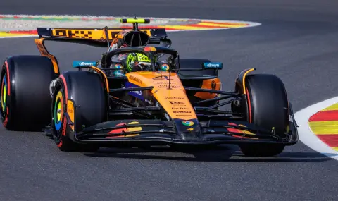 Ландо Норис с исторически полпозишън за Макларън на "Спа"  - 1