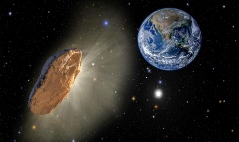 Какво всъщност е Оумуамуа - изглежда като астероид, движи се като комета, прилича на бисквита? - 1