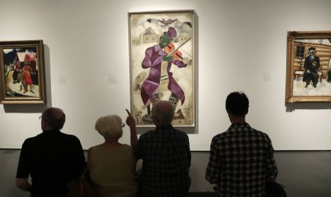 Продадоха открадната от нацистите картина на Шагал за 7,4 млн. долара - 1