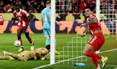 Луис Диас и Байерн Мюнхен направиха на пух и прах Хофенхайм - 1