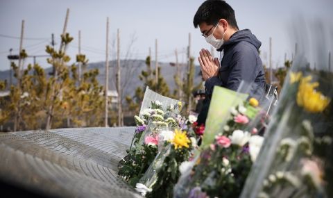 Япония отбелязва годишнина от цунамито и ядрената катастрофа във Фукушима - 1
