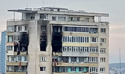 Живущите в блок 1 в ж.к. "Хиподрума" в София се нуждаят от помощ след пожара - 1