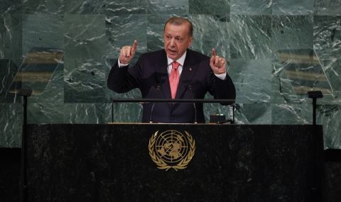 Ердоган в Ню Йорк: Истанбулското споразумение за зърното е едно от най-големите постижения на ООН - 1