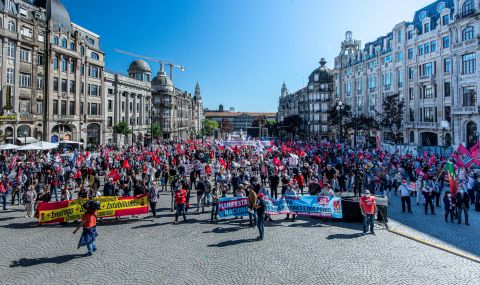 Голям протест в Португалия - 1