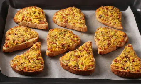 Рецепта на деня: Вкусна закуска от стар хляб - 1