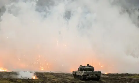 Тайна стратегия! Украинската армия планира нещо за танковете Leopard  - 1