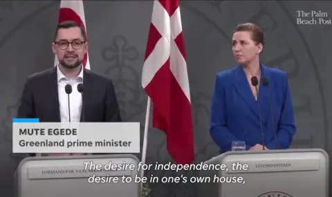 Greenland Prime Minister: We don't want to be Danes or Americans VIDEO  - 1