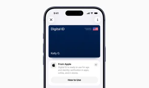 Apple вече поддържа и дигитални паспорти - 1