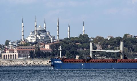Турски товарен кораб потъна в Черно море - 1