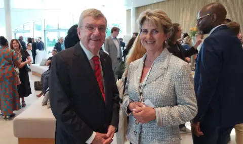 Весела Лечева се срещна с Томас Бах и Кърсти Ковънтри в Лозана  - 1