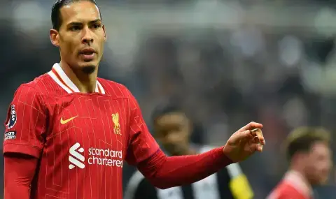 Ван Дайк е недостижим във въздуха - 1