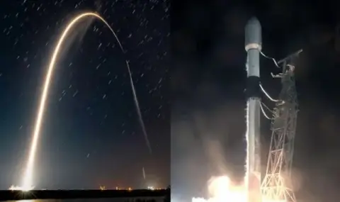 SpaceX изстреля още две последователни партиди сателити Starlink - 1
