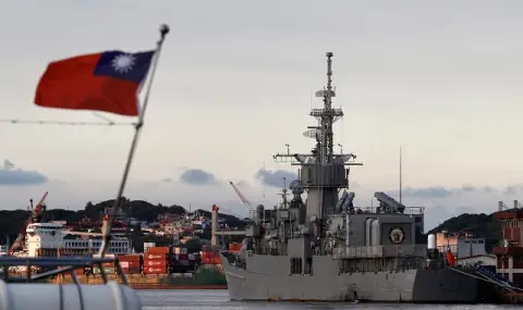 Високо напрежение край острова! Китайски кораби са навлезли в тайвански териториални води - 1
