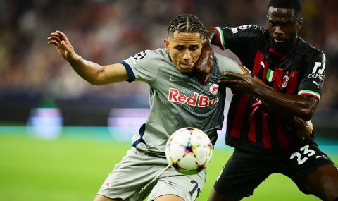 Милан започна битките в Шампионската лига с 1:1 срещу Ред Бул - 1