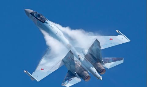 Украйна твърди, че е свалила руски Су-35 - 1