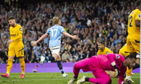 Кевин Де Бройне доближи Манчестър Сити до сигурна квота за Шампионската лига - 1