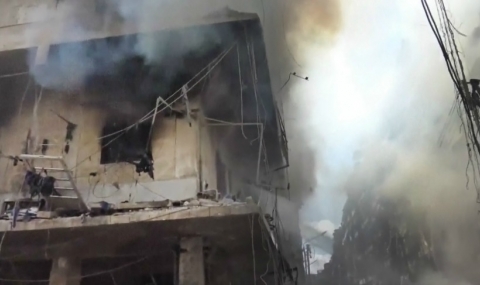 Дронове унищожиха склад за боеприпаси на „Ислямска държава“ - 1