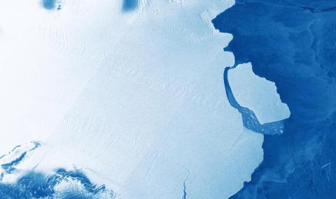 Айсберг, тежащ 315 милиарда тона, се откъсна от Антарктида - 1