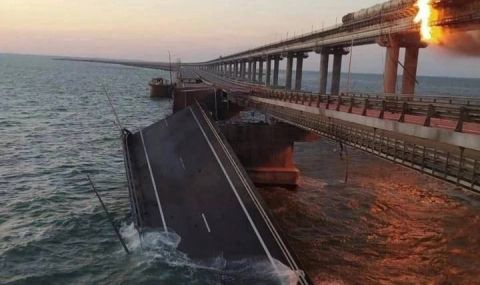 Експлозията на Кримския мост е организирана от украинските спецслужби - 1
