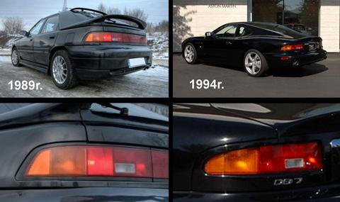 Какво е общото между Aston Martin DB7 и Mazda 323 - 1