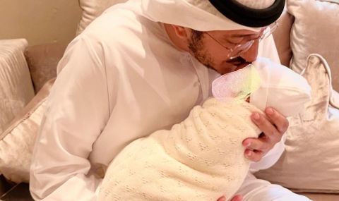 ОАЕ публикува първи снимки на новородената принцеса - 1
