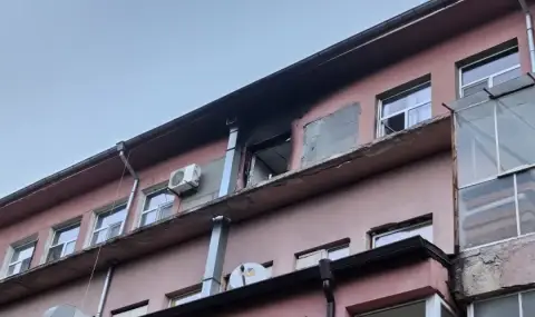 Пожар избухна в болницата в Благоевград - 1