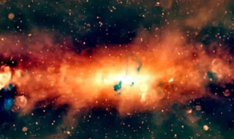 Учени представиха първата радиокарта на Млечния път - 1