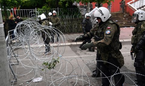 Косовските сърби отново на протест - 1