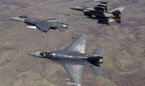 Дания ще получи два изтребителя F-16 от Норвегия за обучение на украински пилоти - 1