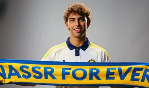 Жоао Феликс официално се присъедини към Кристиано Роналдо в Ал-Насър - 1