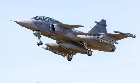Швеция готви доставка на изтребители Gripen JAS 39 C/D за Украйна
