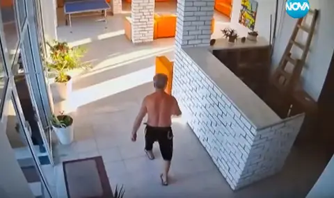 Мъж подпали нарочно сграда в „Слънчев бряг”, а полицията го пуска! ВИДЕО - 1